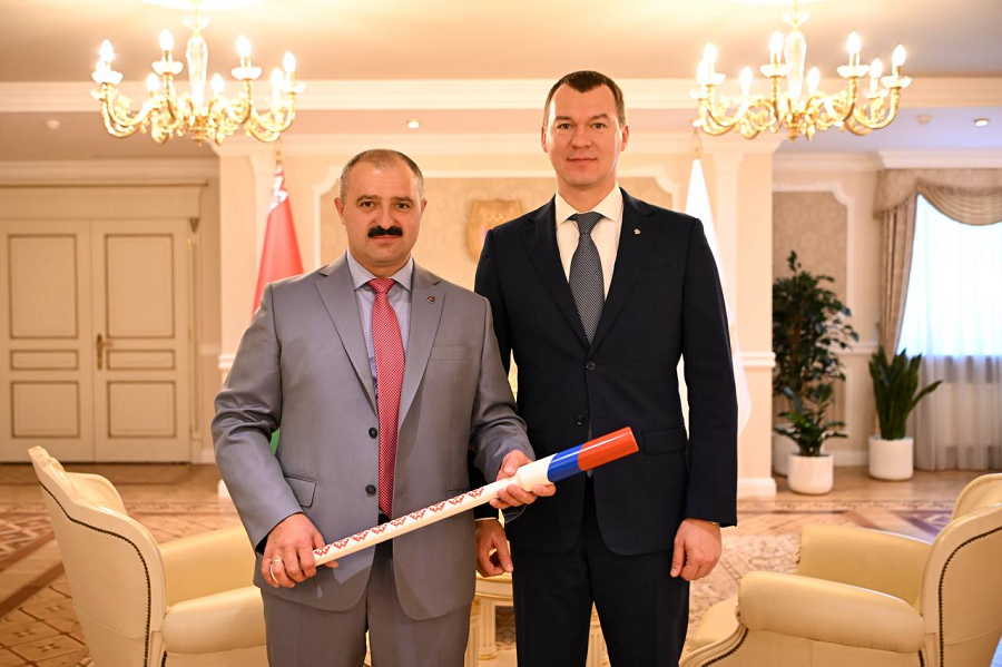 Новости министра - встречи в Минске с руководителями спорта Белоруссии и возложение цветов - фото7