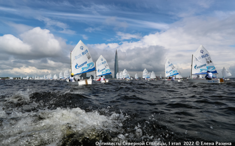Парусный спорт - Оптимисты Кубок Газпрома 1й этап - фото2