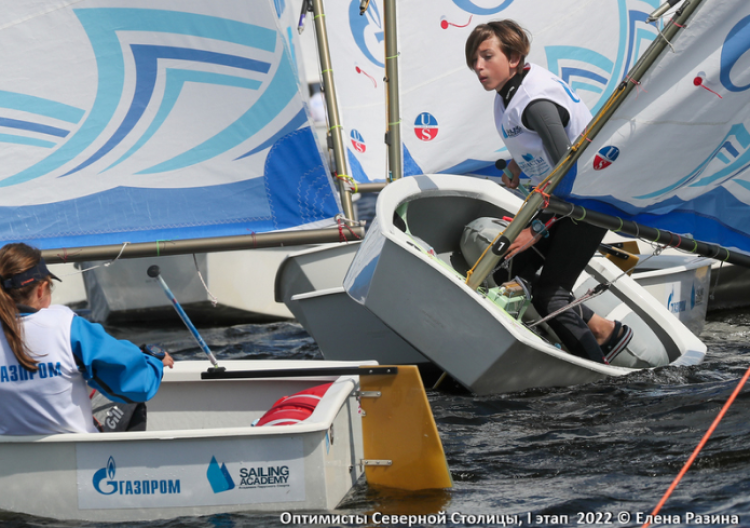 Парусный спорт - Оптимисты Кубок Газпрома 1й этап - фото3