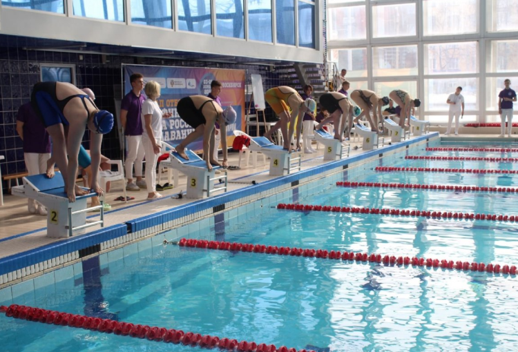 Плавание - Студенческая лига - турнир в МГСУ - эстафеты - фото2