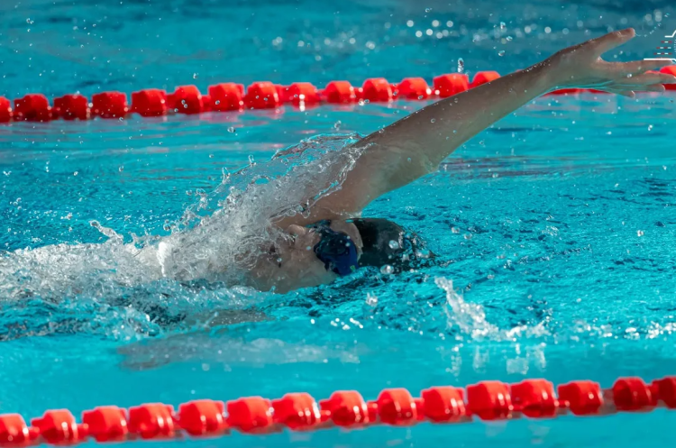 Плавание - Студенческая лига - турнир в МГСУ - эстафеты - фото3