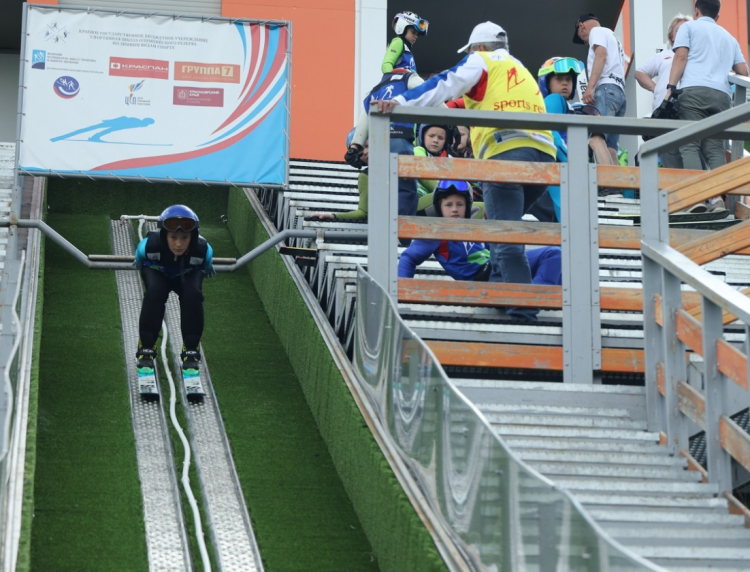 Прыжки с трамплина - Красноярск Енисейские зори 2023 - фото4