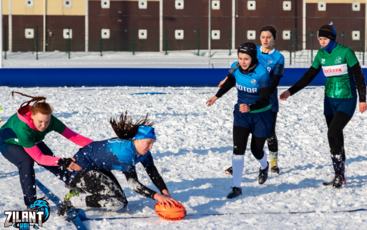 Регби на снегу - Казань 2024 - студенты - фото10