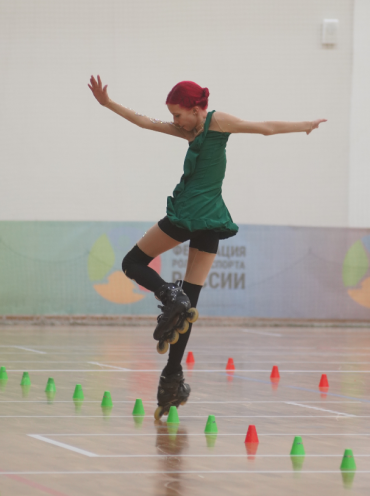 Роллер-спорт - Новосибирск 2023 - фристайл-слалом - фото9