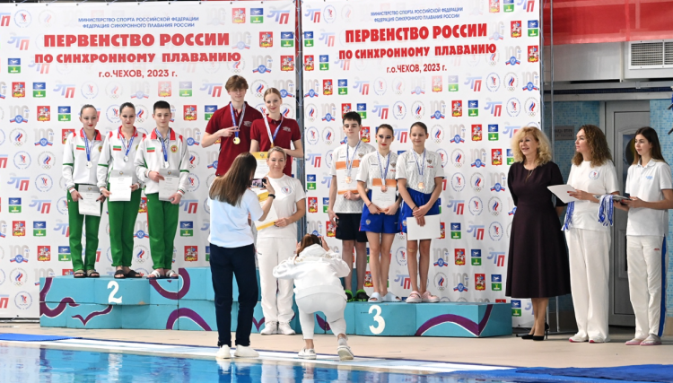 Синхронное плавание - Чехов юниоры 15-20 лет юниорки 15-19 лет - фото5