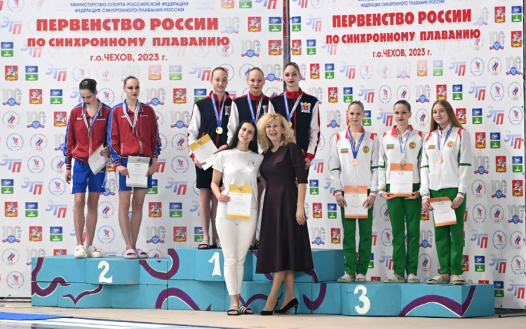 Синхронное плавание - Чехов юниоры 15-20 лет юниорки 15-19 лет - фото6