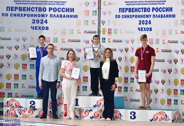 Синхронное плавание - Чехов юноши 13-16 лет девушки 13-15 лет - фото11