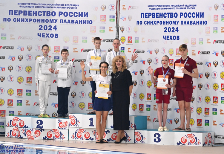 Синхронное плавание - Чехов юноши 13-16 лет девушки 13-15 лет - фото30
