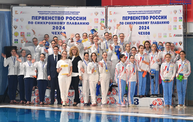 Синхронное плавание - Чехов юноши 13-16 лет девушки 13-15 лет - фото33