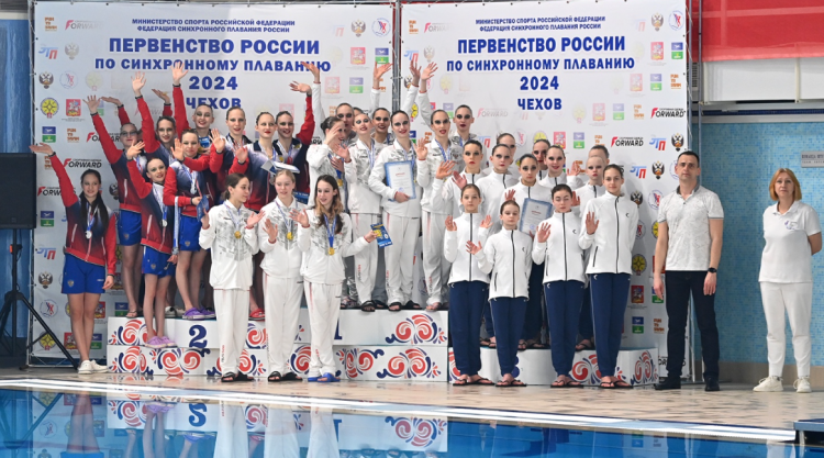 Синхронное плавание - Чехов юноши 13-16 лет девушки 13-15 лет - фото34