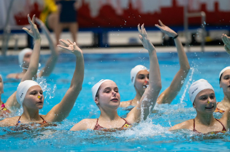 Синхронное плавание - Москва юниорки 15-19 лет юниоры 15-20 лет - фото11