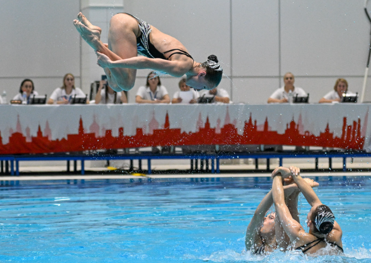 Синхронное плавание - Москва юниорки 15-19 лет юниоры 15-20 лет - фото17