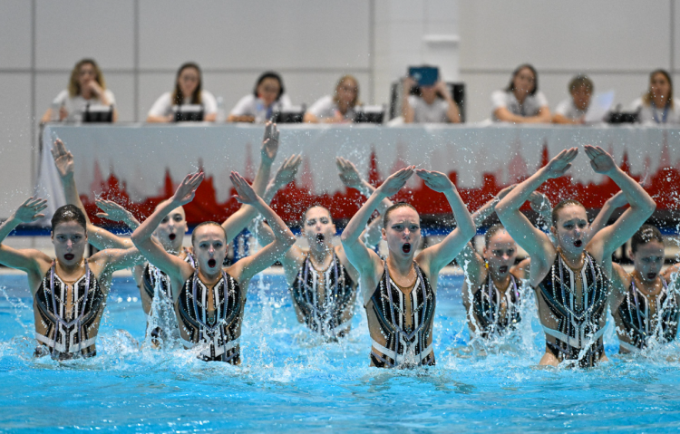 Синхронное плавание - Москва юниорки 15-19 лет юниоры 15-20 лет - фото26
