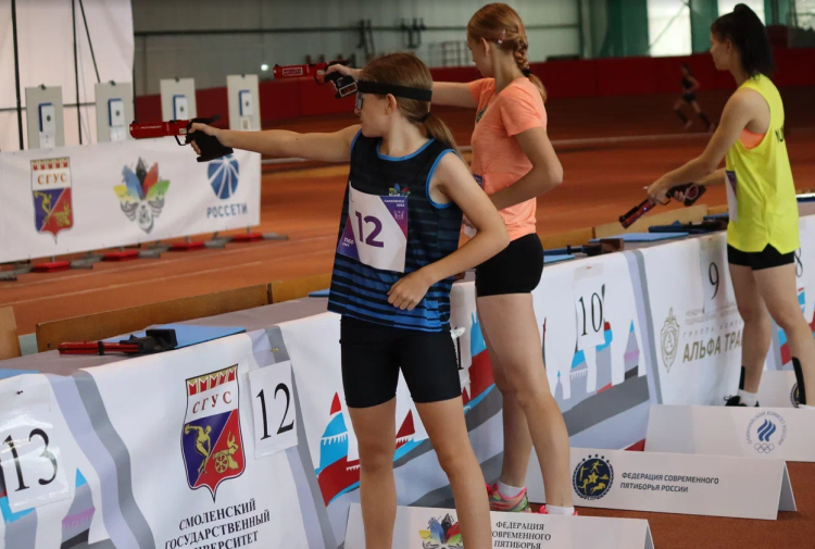 Современное пятиборье - Смоленск эстафеты кадеты - фото2