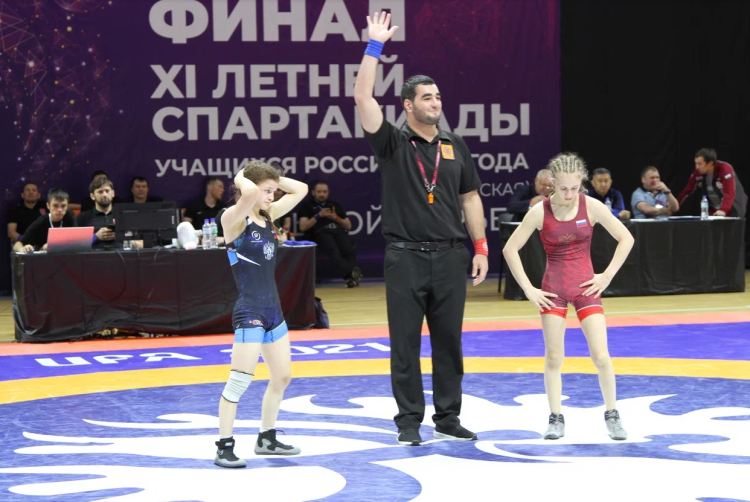 Спартакиада - борьба женская - фото1