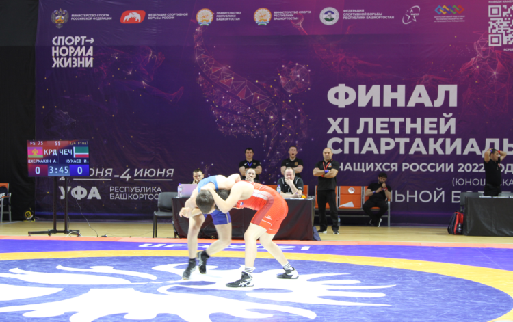 Спартакиада - борьба вольная - фото1