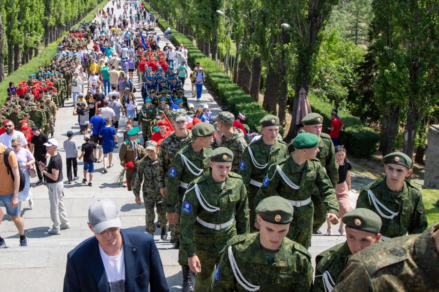 Спартакиада допризывной молодежи - Волгоград 2023 - открытие - фото3
