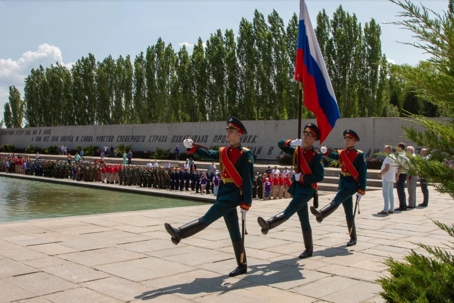 Спартакиада допризывной молодежи - Волгоград 2023 - открытие - фото8