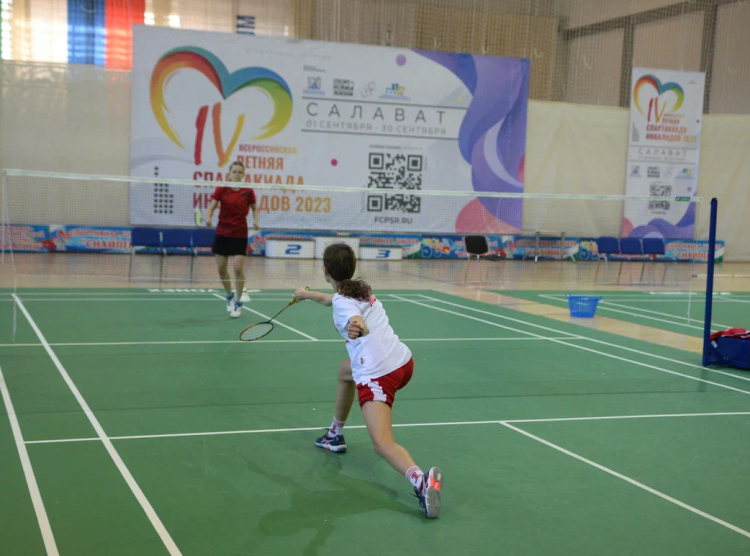 Спартакиада инвалидов - бадминтон глухие - Салават - фото1