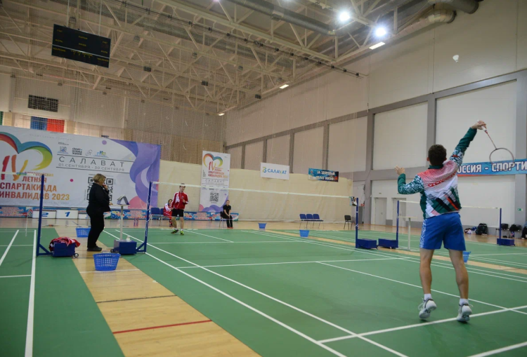 Спартакиада инвалидов - бадминтон глухие - Салават - фото3