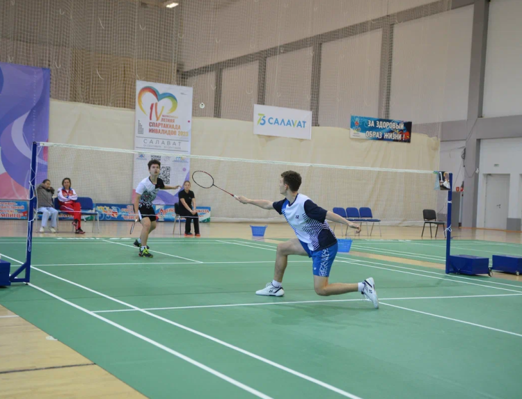 Спартакиада инвалидов - бадминтон глухие - Салават - фото4