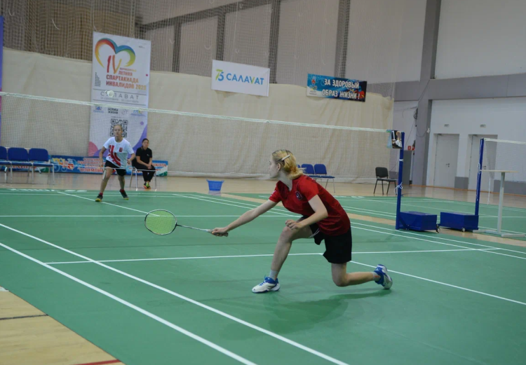 Спартакиада инвалидов - бадминтон глухие - Салават - фото7