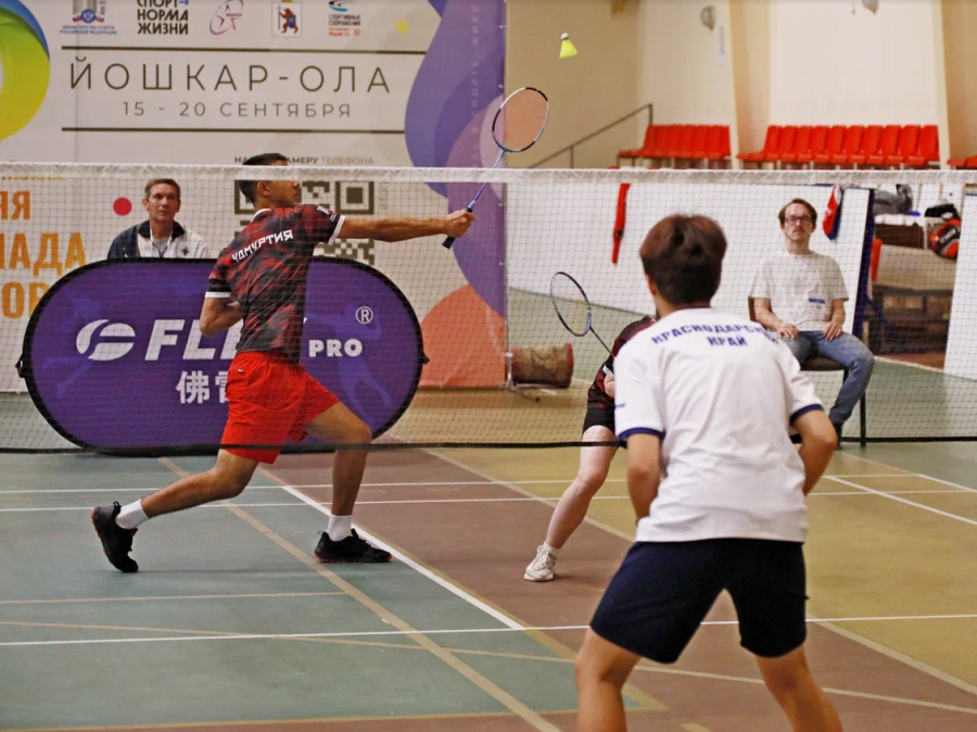 Спартакиада инвалидов - бадминтон ЛИН Йошкар-Ола - фото1