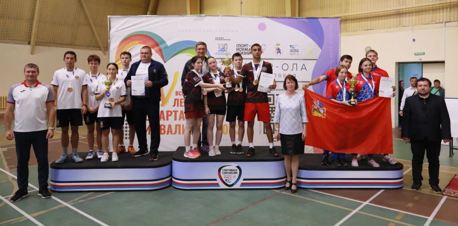 Спартакиада инвалидов - бадминтон ЛИН Йошкар-Ола - фото17