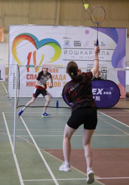 Спартакиада инвалидов - бадминтон ЛИН Йошкар-Ола - фото4