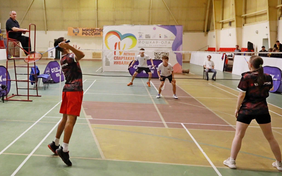 Спартакиада инвалидов - бадминтон ЛИН Йошкар-Ола - фото6