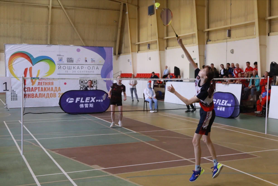 Спартакиада инвалидов - бадминтон ЛИН Йошкар-Ола - фото8