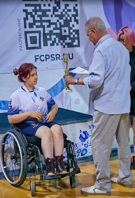 Спартакиада инвалидов - бадминтон ПОДА Раменское - фото17