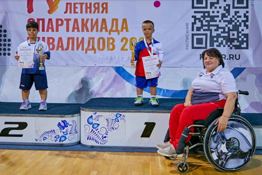 Спартакиада инвалидов - бадминтон ПОДА Раменское - фото23