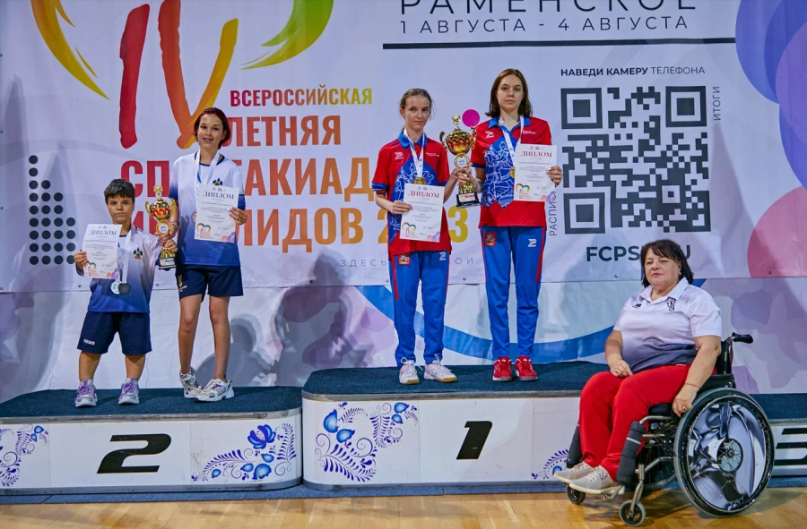 Спартакиада инвалидов - бадминтон ПОДА Раменское - фото25