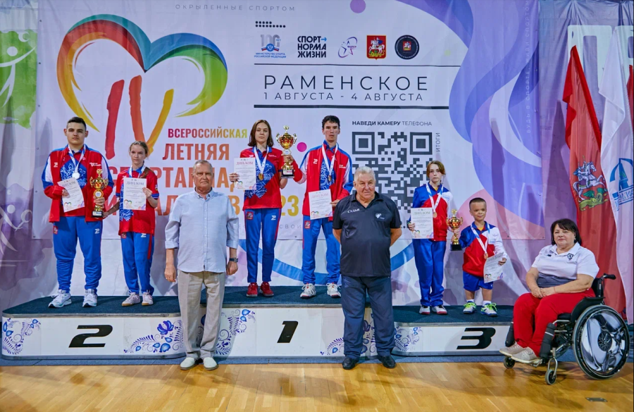 Спартакиада инвалидов - бадминтон ПОДА Раменское - фото26