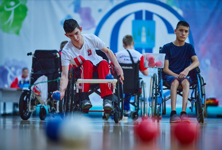 Спартакиада инвалидов - бочча ПОДА - Раменское - фото1