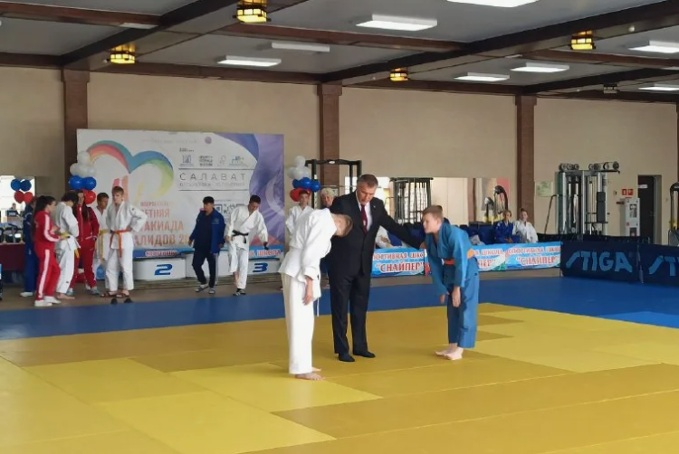 Спартакиада инвалидов - дзюдо слепые Салават - фото1