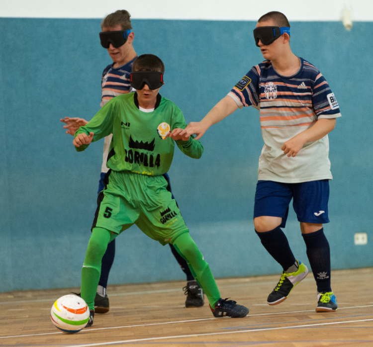 Спартакиада инвалидов - футбол 5х5 слепые Астрахань - фото1