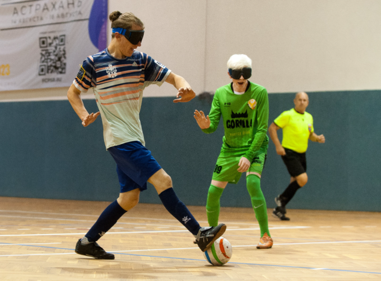 Спартакиада инвалидов - футбол 5х5 слепые Астрахань - фото2
