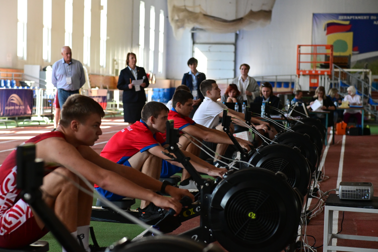 Спартакиада инвалидов - гребной спорт индор ЛИН - Липецк - фото1