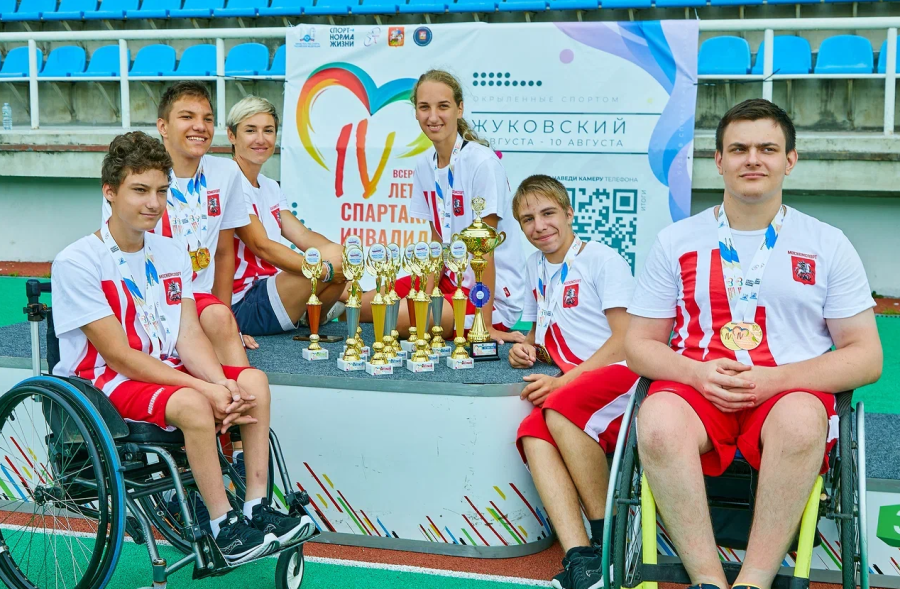 Спартакиада инвалидов - легкая атлетика ПОДА Жуковский - фото12