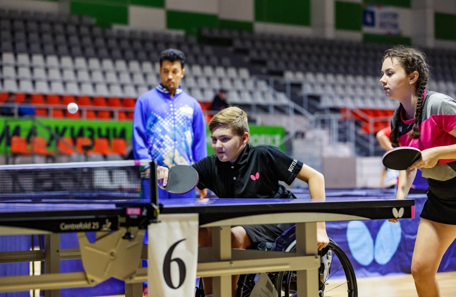 Спартакиада инвалидов - настольный теннис ПОДА Уфа - фото1