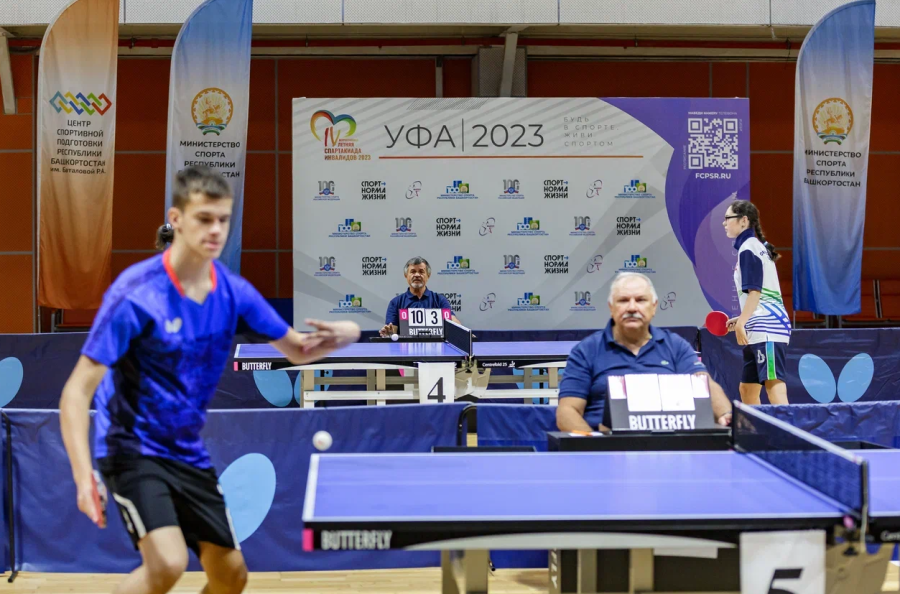 Спартакиада инвалидов - настольный теннис ПОДА Уфа - фото3