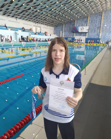 Спартакиада инвалидов - плавание ПОДА Уфа - Ксения Плиева - фото2