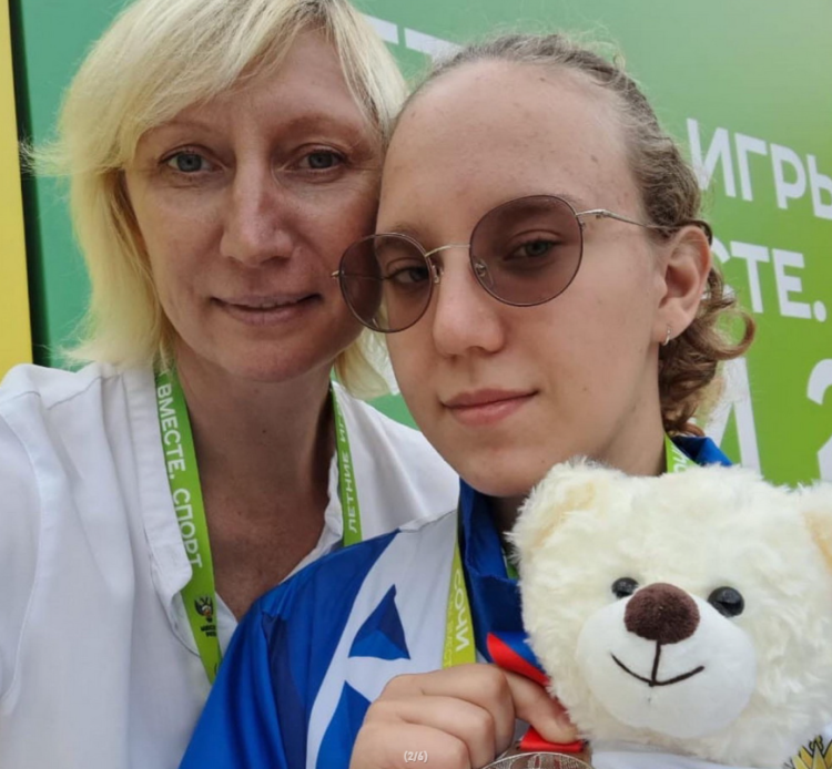 Спартакиада инвалидов - плавание слепые - Астрахань - анонс-фото7