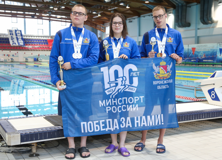 Спартакиада инвалидов - плавание слепые - Астрахань - фото10