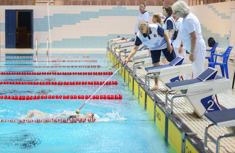 Спартакиада инвалидов - плавание слепые - Астрахань - фото4