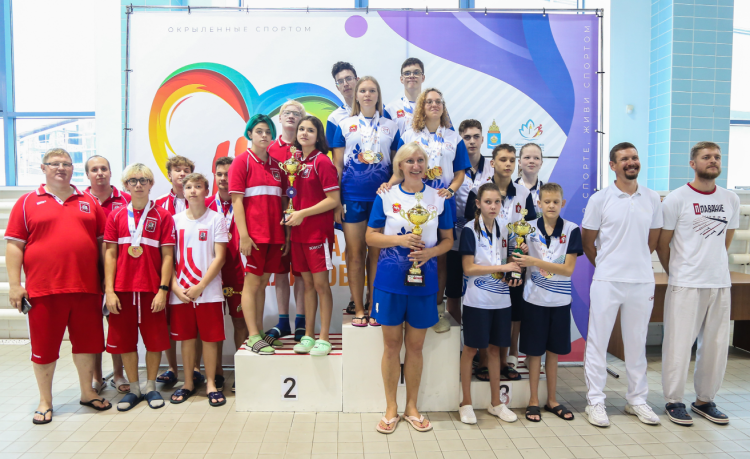 Спартакиада инвалидов - плавание слепые - Астрахань - фото8