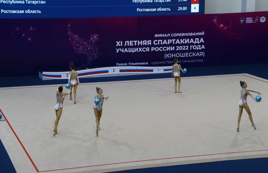 Спартакиада - художественная гимнастика Ульяновск - фото2
