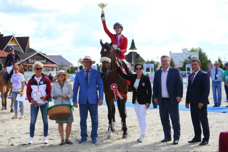 Спартакиада - конный спорт - конкур Сажино - фото1